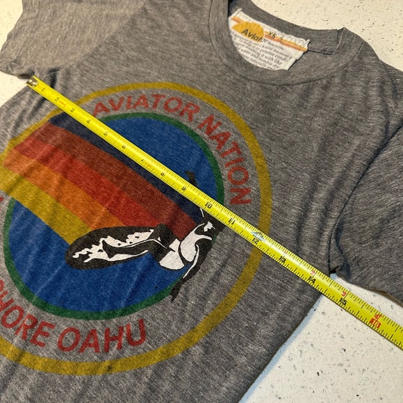 Aviator Nation pre-loved SIGNATURE BOYFRIEND TEE - Picture 6 of 16